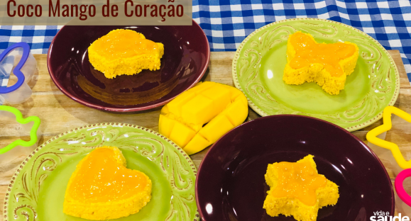 Receita: Coco Mango de Coração