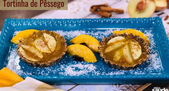 Receita: Tortinha de Pêssego