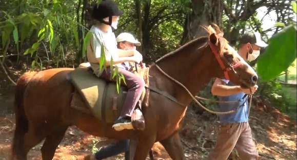 Equoterapia auxilia no tratamento de crianças com deficiências ou necessidades especiais