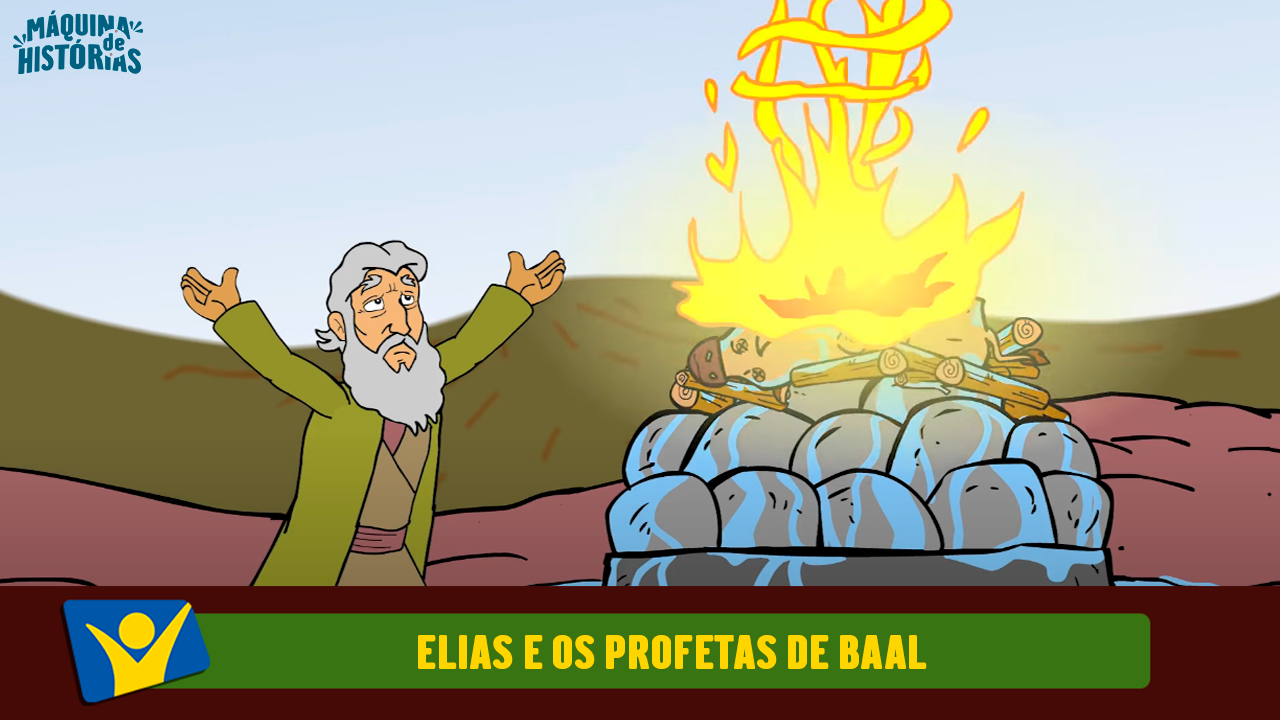 Elias e os profetas de baal