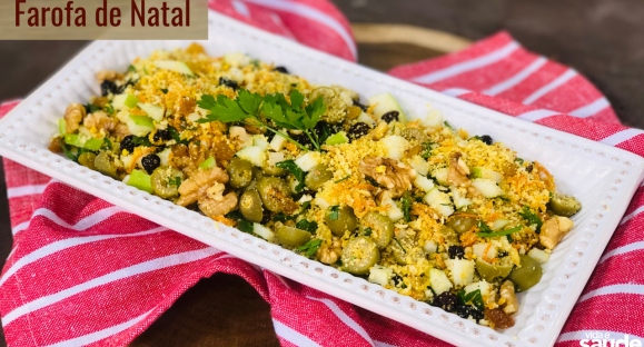 Receita: Farofa de Natal