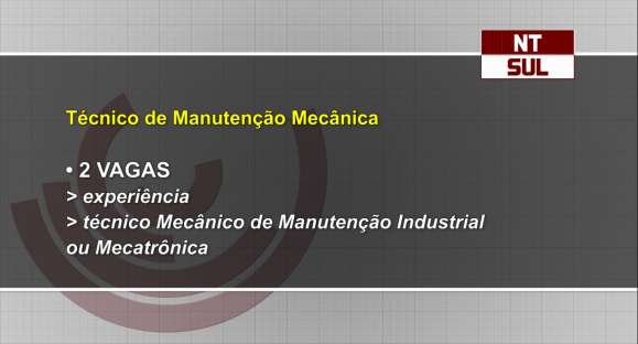 Confira as oportunidades de emprego para Cachoeira nesta quarta-feira