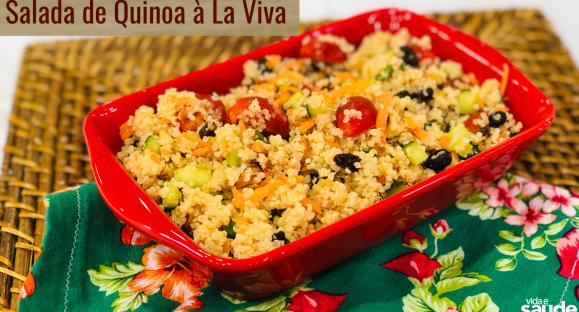 Receita: Salada de Quinoa à La Viva