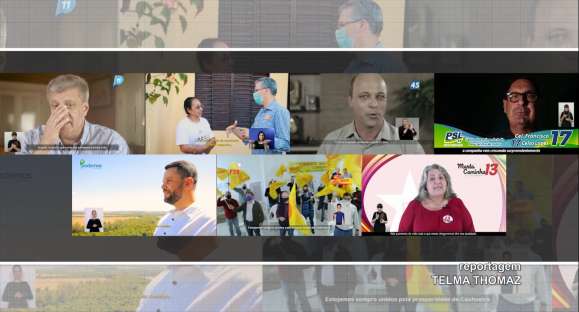 Em último dia de campanha na TV, candidatos agradecem e pedem votos