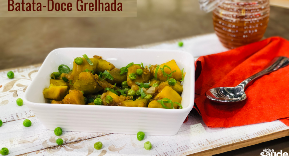 Receita: Batata-Doce Grelhada