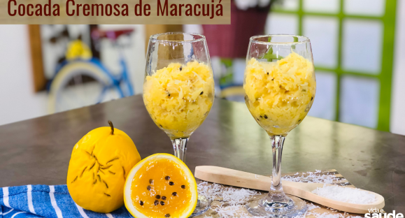Receita: Cocada Cremosa de Maracujá