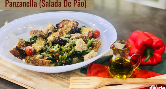 Receita: Panzanella (Salada de Pão)