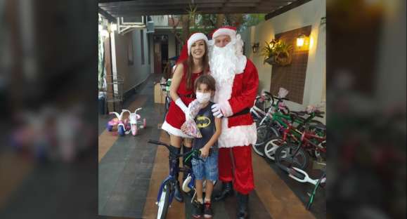 Campanha Doe Bicicletas presenteou 35 crianças em Cachoeira do Sul