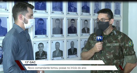 Tenente Coronel Cristiano Teixeira da Rosa é o novo comandante do 13º GAC