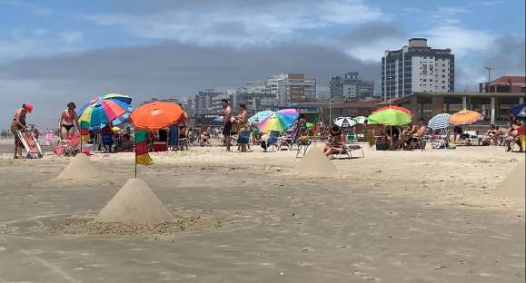 Chuva afetou fim de semana no litoral gaúcho