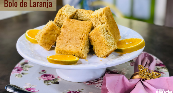 Receita: Bolo de Laranja