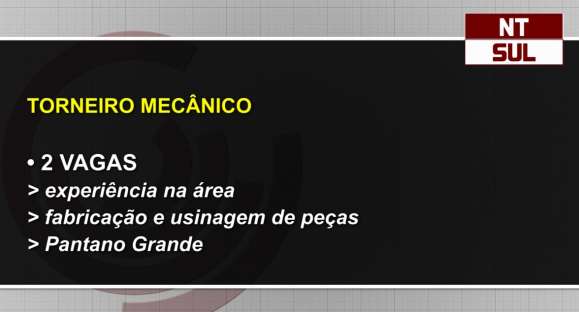 Veja as oportunidades de emprego para Cachoeira do Sul nesta terça-feira