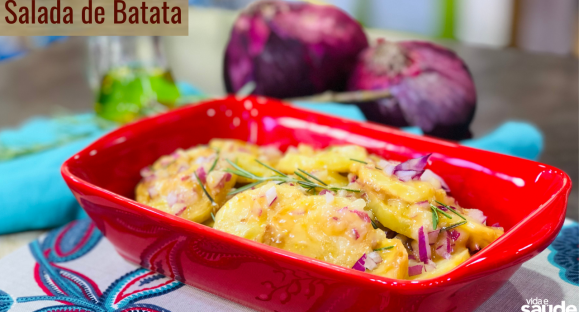 Receita: Salada de Batata