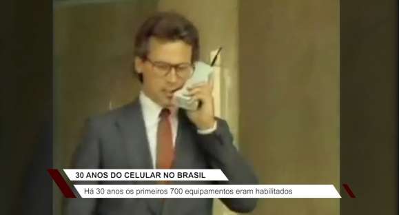 História do celular no Brasil começou há 30 anos, com 700 aparelhos