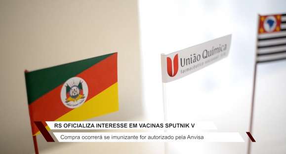 Governador do RS quer comprar a vacina Sputnik V