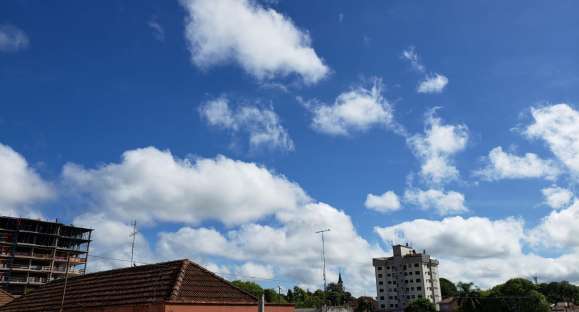 Fim de semana deve ter chuva em Cachoeira