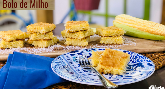 Receita: Bolo de Milho