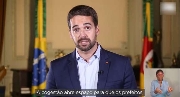 Combate à COVID: governador do RS faz apelo aos prefeitos e população