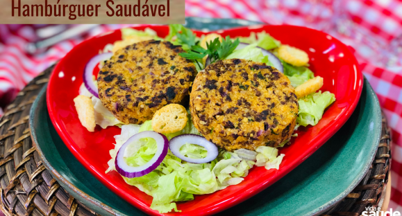 Receita: Hambúrguer Saudável