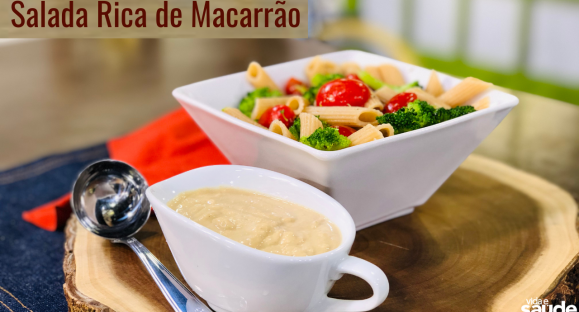Receita: Salada Rica de Macarrão