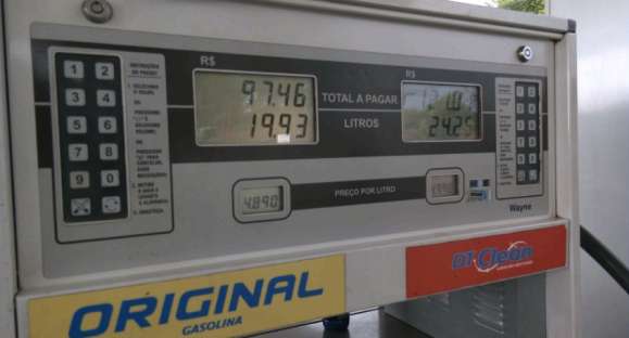 Alta no preço da gasolina já é sentida pelos cachoeirenses