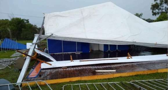 Temporal cancela programação da 31ª Abertura Oficial da Colheita do Arroz