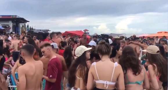 Litoral gaúcho tem fim de semana de aglomerações