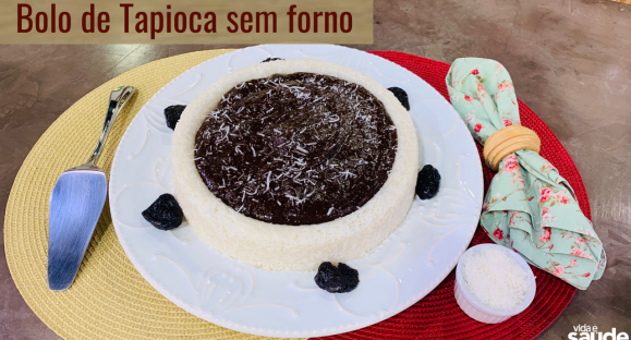 Receita: Bolo de Tapioca sem Forno