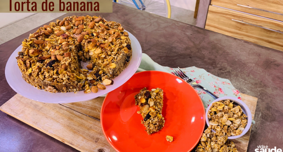 Receita: Torta de Banana