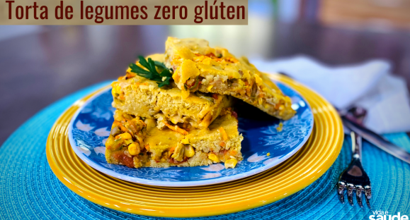 Receita: Torta de Legumes Zero Glúten