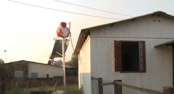 RGE instalará 100 aquecedores em residências cachoeirenses