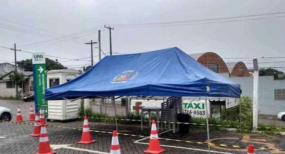 UPA tem nova tenda de pré-triagem