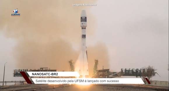 Nanosatélite desenvolvido pela UFSM é lançado com sucesso no Cazaquistão