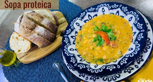 Receita: Sopa Proteica