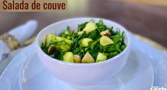 Receita: Salada de Couve