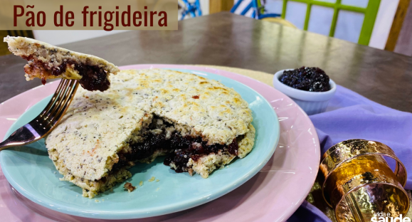 Receita: Pão de Frigideira