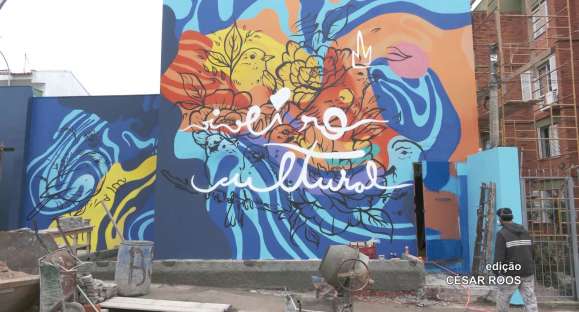 Viveiro Cultural recebe nova pintura