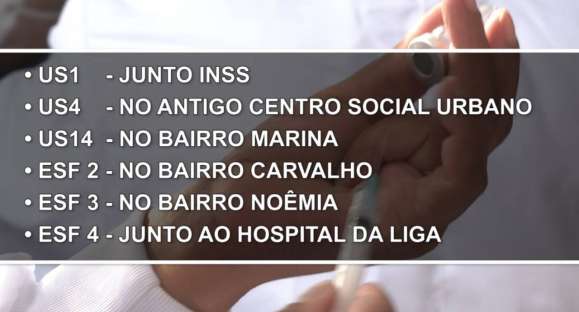 Vacinação contra a COVID continua em Cachoeira do Sul