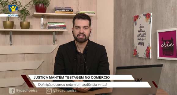 Obrigatoriedade de testes COVID para atividades do comércio continua