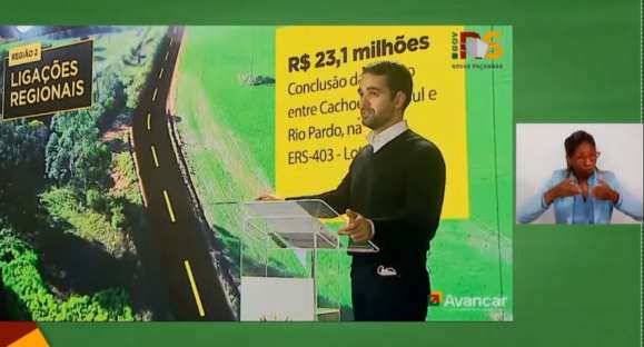 Leite anuncia investimentos em rodovias de Cachoeira do Sul