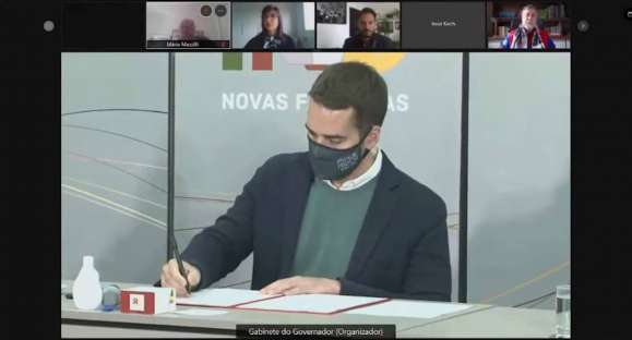 Decreto que cria auxílio para profissionais do esporte e cultura no RS é assinado
