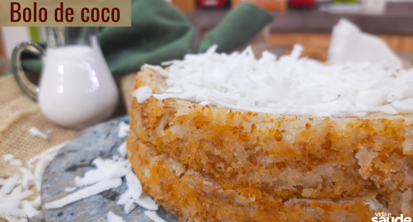 Receita: Bolo de Coco