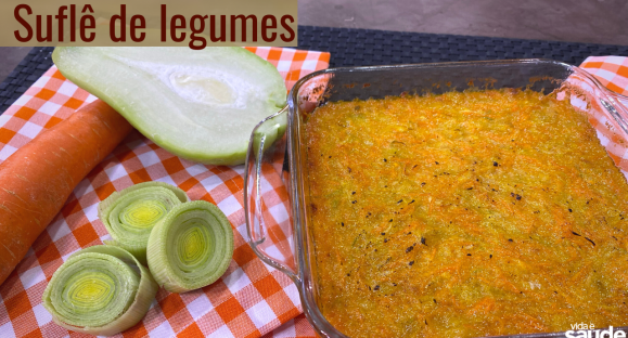 Receita: Suflê de Legumes