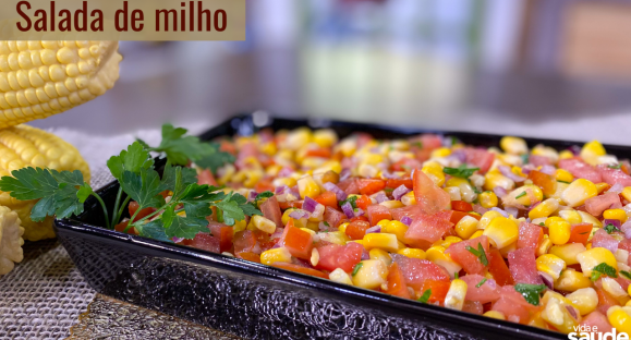 Receita: Salada de Milho