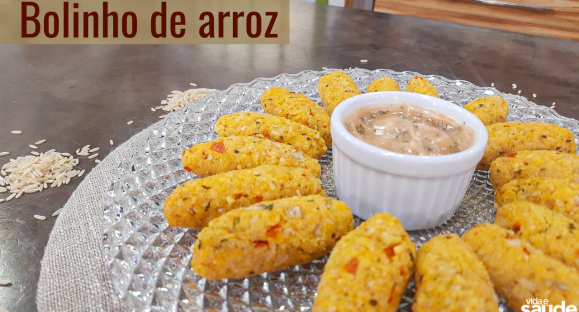 Receita: Bolinho de Arroz