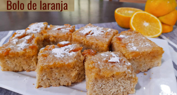 Receita: Bolo de Laranja