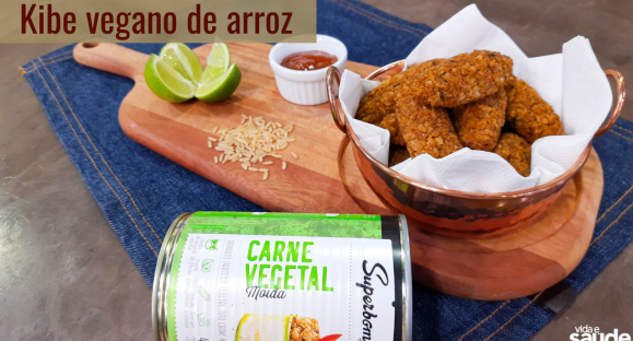 Receita: Kibe Vegano de Arroz