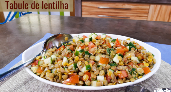 Receita: Tabule de Lentilha