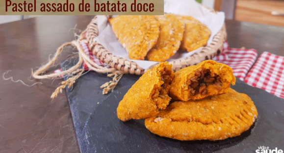 Receita: Pastel Assado de Batata-Doce