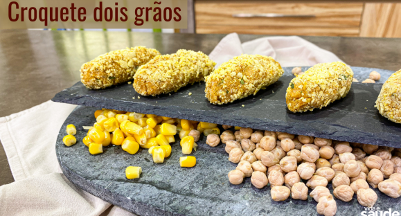 Receita: Croquete Dois Grãos